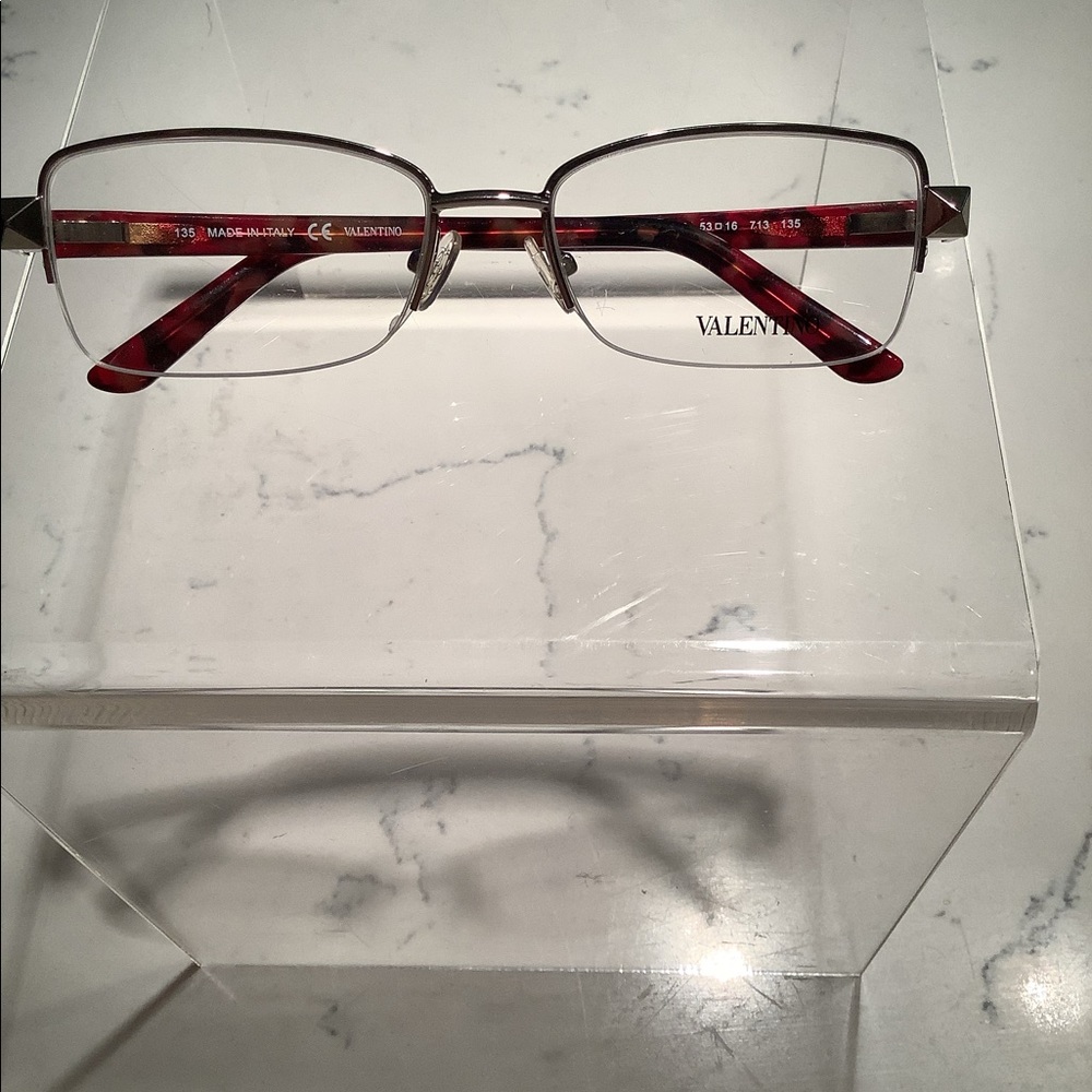 NWOT semi rimless Valentino women’s eyeglasses